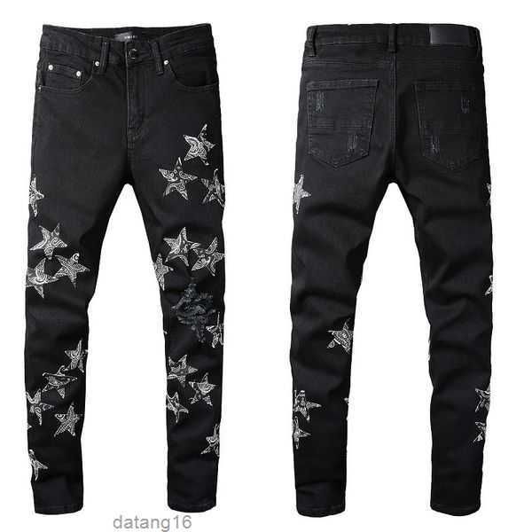 designer jeans mens denim embroidery pants fashion holes trouser us size 28-40 hip hop distressed zipper trousers for male 2022 sell 12 pj05, Blue
designer jeans mens denim embroidery pants fashion holes trouser us size 28-40 hip hop distressed zipper trousers for male 2022 sell 12 pj05, Blue