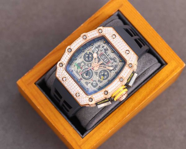 fantastic full diamond r i c h a r d luxury superb style male wrist watches rm11 rm11-03 t4q4 designer mechanical high-end quality bust down, Slivery;brown
fantastic full diamond r i c h a r d luxury superb style male wrist watches rm11 rm11-03 t4q4 designer mechanical high-end quality bust down, Slivery;brown