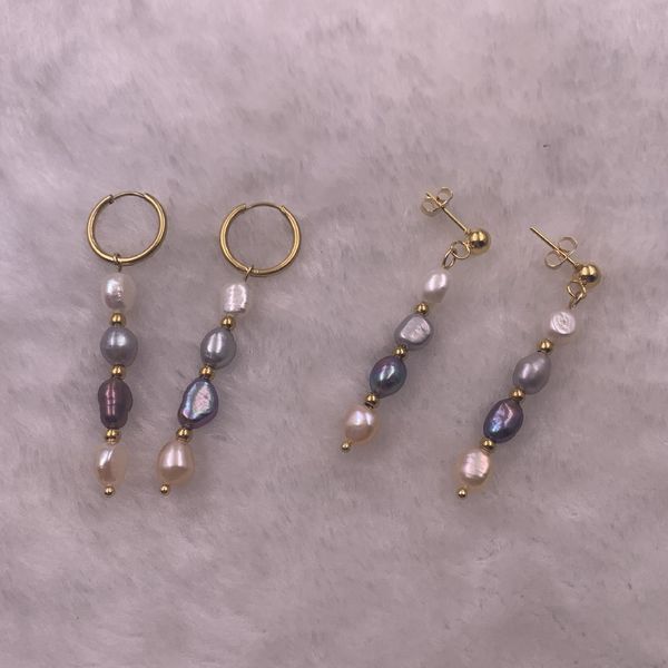 dangle chandelier mavis hare est natural pink gray black pearl earrings stainless steel earring for woman 230704, Silver
dangle chandelier mavis hare est natural pink gray black pearl earrings stainless steel earring for woman 230704, Silver