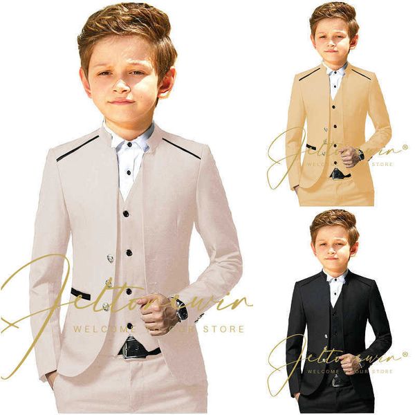 suits beige boy's suit formal wear stand collar children clothing for wedding tuxedo party kids suit boy blazer set jacket+pants+vesthk, Black
suits beige boy's suit formal wear stand collar children clothing for wedding tuxedo party kids suit boy blazer set jacket+pants+vesthk, Black