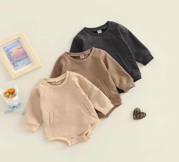 rompers baby girl boy spring autumn romper solid color crew neck long sleeve snaps sweatshirt jumpsuit cotton clothes j2209221181062, Blue 
rompers baby girl boy spring autumn romper solid color crew neck long sleeve snaps sweatshirt jumpsuit cotton clothes j2209221181062, Blue