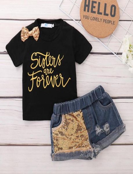 summer toddler kid baby girl outfits clothes set short sleeve denim pants1378496, White
summer toddler kid baby girl outfits clothes set short sleeve denim pants1378496, White