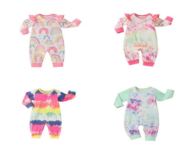 kids clothes girls boys rainbow tie dye rompers infant flying sleeve jumpsuits spring autumn boutique baby climbing clothes z12949357517, Blue
kids clothes girls boys rainbow tie dye rompers infant flying sleeve jumpsuits spring autumn boutique baby climbing clothes z12949357517, Blue