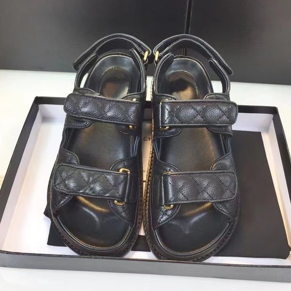 slippers 2023 women's sandals luxury designer beach summer mesh round toe flat thickened plaid leather 3441 230703, Black
slippers 2023 women's sandals luxury designer beach summer mesh round toe flat thickened plaid leather 3441 230703, Black
