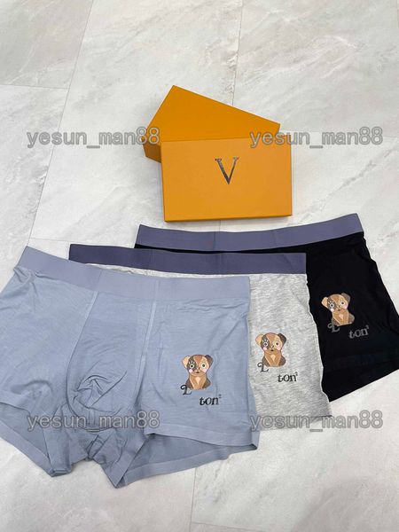 designer luxury louiseitys mens classic underwear puppy printed solid color boxer pants cotton breathable comfortable underpants three piece, Black;white
designer luxury louiseitys mens classic underwear puppy printed solid color boxer pants cotton breathable comfortable underpants three piece, Black;white