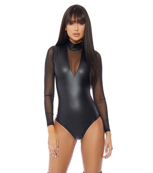 wetlook bodysuit mesh long sleeve high neck leather catsuit lingerie club transparent black faux vinyl body suits for women s7260792, Red;black
wetlook bodysuit mesh long sleeve high neck leather catsuit lingerie club transparent black faux vinyl body suits for women s7260792, Red;black