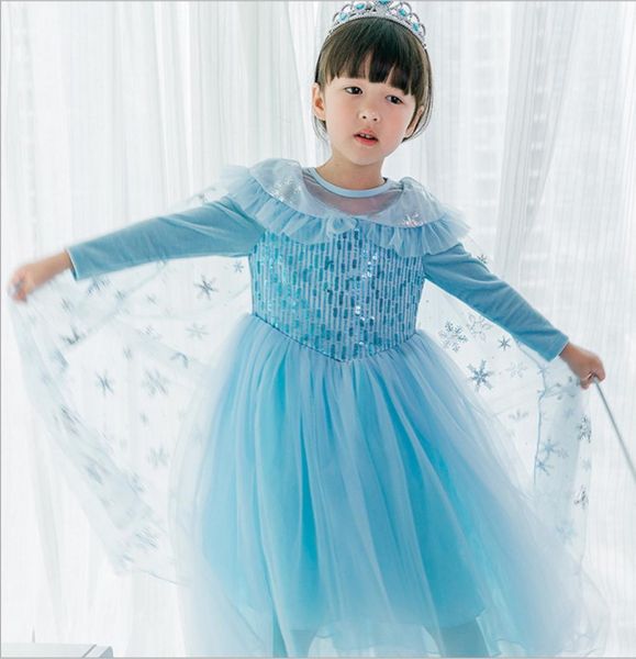 cosplay girl dress sequins blue princess dresssnowflake cape for performance show baby clothes 27y e8155020040, Red;yellow
cosplay girl dress sequins blue princess dresssnowflake cape for performance show baby clothes 27y e8155020040, Red;yellow