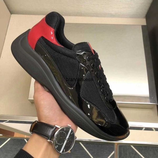 luxury b22 casual shoes america cup xl patent leather sneakers flat trainers for men leather nylon black mesh lace-up outdoor runner trainer
luxury b22 casual shoes america cup xl patent leather sneakers flat trainers for men leather nylon black mesh lace-up outdoor runner trainer