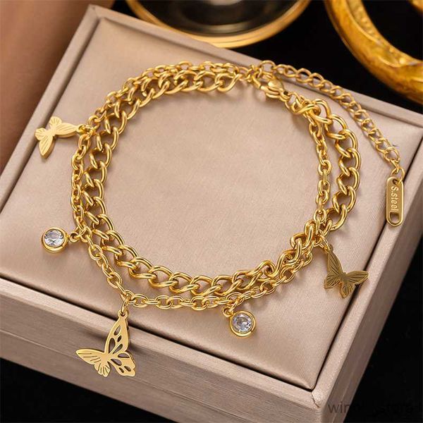 charm bracelets stainless steel new fashion fine jewelry styles butterfly leafs dolphin charm chain bracelets for women r230704, Golden;silver
charm bracelets stainless steel new fashion fine jewelry styles butterfly leafs dolphin charm chain bracelets for women r230704, Golden;silver
