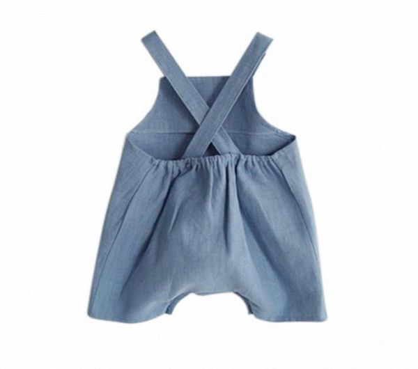 summer baby girls boys cute suspender infant kids soft linen clothes short overalls 6igo7753571, Blue
summer baby girls boys cute suspender infant kids soft linen clothes short overalls 6igo7753571, Blue