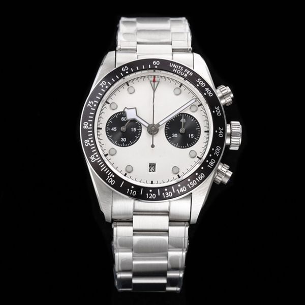 men's watch designer watch high-end 7750 automatic mechanical movement double small hands design black white dial stainless steel 41mm, Slivery;brown
men's watch designer watch high-end 7750 automatic mechanical movement double small hands design black white dial stainless steel 41mm, Slivery;brown