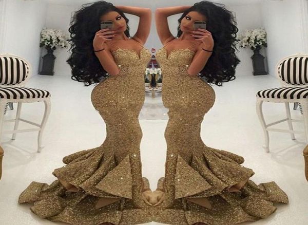 2019 long prom dresses luxury sweetheart sequins mermaid spaghetti straps draped ruffles evening maxi gowns pageant party dr1769423, Black
2019 long prom dresses luxury sweetheart sequins mermaid spaghetti straps draped ruffles evening maxi gowns pageant party dr1769423, Black