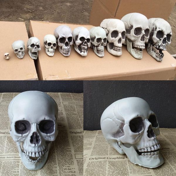 parkas 1pcs plastic skull head figurine statue artificial scary bone skeleton decorative sculpture for bar party home halloween decor, Black
parkas 1pcs plastic skull head figurine statue artificial scary bone skeleton decorative sculpture for bar party home halloween decor, Black