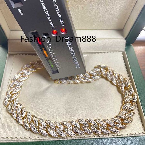 ale 15mm custom iced out miami cuban chain with bling moissanite diamond hiphop jewelry link necklace, Silver
ale 15mm custom iced out miami cuban chain with bling moissanite diamond hiphop jewelry link necklace, Silver