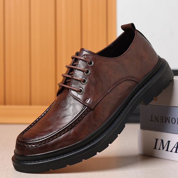 dress shoes men oxfords shoes footwear sneakers men genuine leather casual laceup walking outdoor tooling man 230703, Black
dress shoes men oxfords shoes footwear sneakers men genuine leather casual laceup walking outdoor tooling man 230703, Black