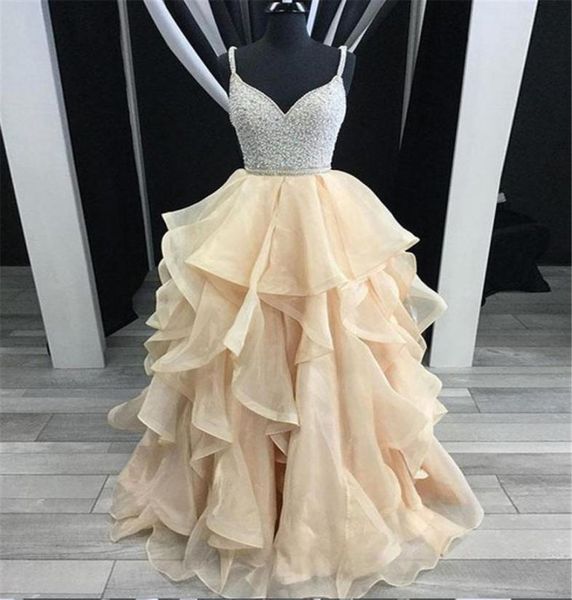 glamorous a line spaghetti straps backless ruffled organza champagne tulle prom dress with beading cutout back evening gowns7028665, Black
glamorous a line spaghetti straps backless ruffled organza champagne tulle prom dress with beading cutout back evening gowns7028665, Black