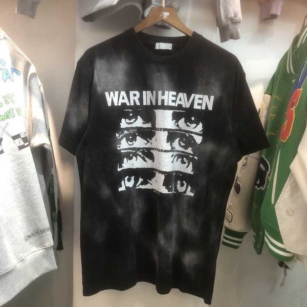 early spring tide summer saint hip hop rap pure cotton washed old loose men's short sleeved t-shirt, White;black
early spring tide summer saint hip hop rap pure cotton washed old loose men's short sleeved t-shirt, White;black