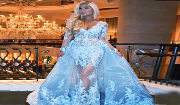 long sleeve appliqued mermaid prom dresses detachable train deep v neck lace tulle over skirt illusion formal evening dress6278701, Black;red
long sleeve appliqued mermaid prom dresses detachable train deep v neck lace tulle over skirt illusion formal evening dress6278701, Black;red