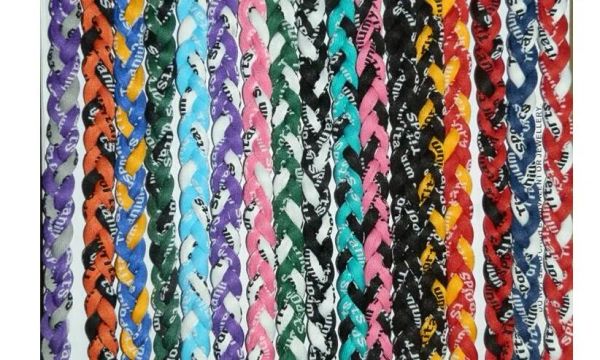for vivian 3 ropes tornado braided teams titanium necklace baseball football many colors size, Silver
for vivian 3 ropes tornado braided teams titanium necklace baseball football many colors size, Silver