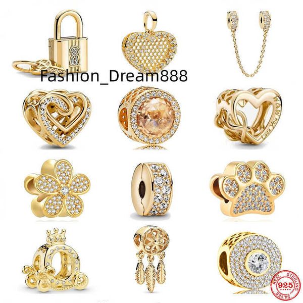 new popular 925 sterling silver pendant charm and glittering glowing heart gold pearl is suitable for primitive pandora diy women's jew, Golden;silver
new popular 925 sterling silver pendant charm and glittering glowing heart gold pearl is suitable for primitive pandora diy women's jew, Golden;silver