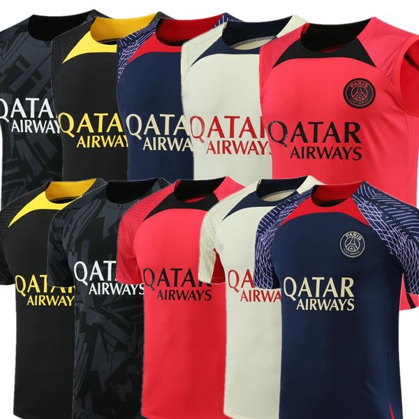 new 2023 mbappe hakimi soccer jerseys vitinha n.mendes maillots de football 23 24 marquinhos verratti psgs men training clothes shirt unifor, Black;yellow
new 2023 mbappe hakimi soccer jerseys vitinha n.mendes maillots de football 23 24 marquinhos verratti psgs men training clothes shirt unifor, Black;yellow