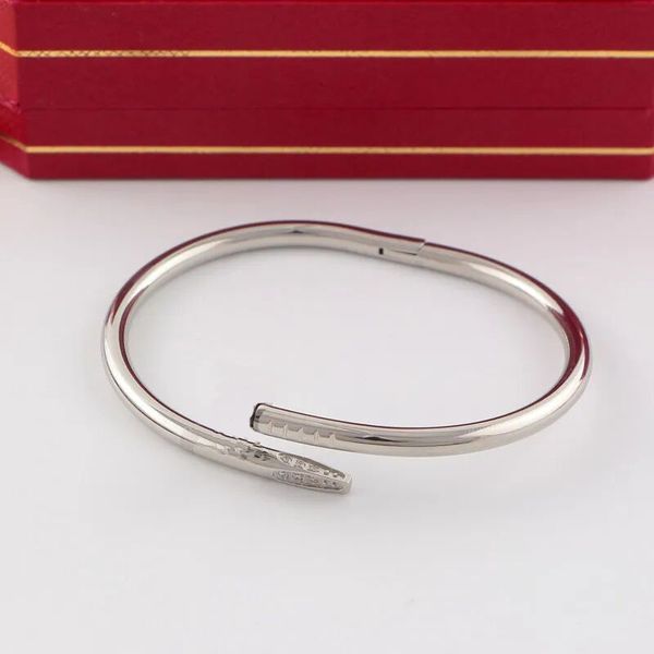 luxury nail bracelet friendship bracelets designer jewellery 18k rose silver diamond gold banlge bracelet screw cuff mens jewelry woman birt, Black
luxury nail bracelet friendship bracelets designer jewellery 18k rose silver diamond gold banlge bracelet screw cuff mens jewelry woman birt, Black