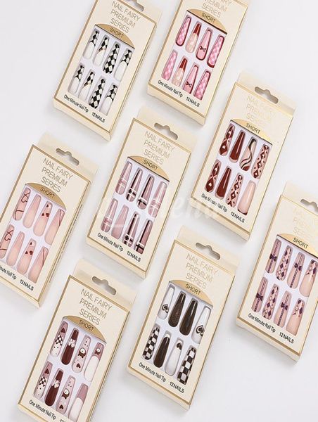 false nails art fake nail tips set full cover artificial square kiss with jelly glue stick 24pcs5785228, Red;gold
false nails art fake nail tips set full cover artificial square kiss with jelly glue stick 24pcs5785228, Red;gold