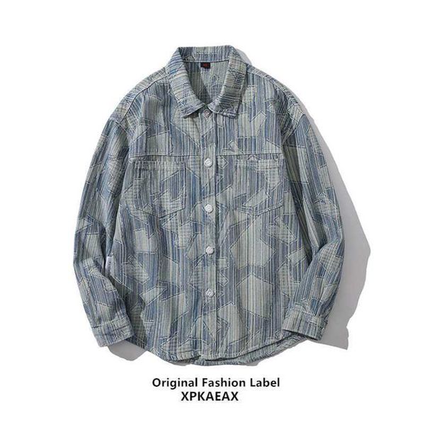 men polo original fashion brand american high street men's and women's bf style casual versatile loose blouse autumn vintage shirt, White;black
men polo original fashion brand american high street men's and women's bf style casual versatile loose blouse autumn vintage shirt, White;black