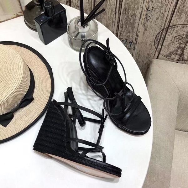fashion designer women shoes heels sandals fashion beach thick bottom dress shoe alphabet lady sandal leather high heel lides by sh10 001, Black
fashion designer women shoes heels sandals fashion beach thick bottom dress shoe alphabet lady sandal leather high heel lides by sh10 001, Black