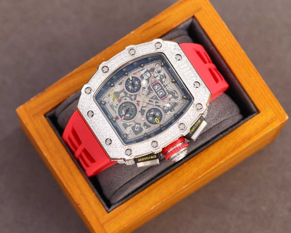 fantastic full diamond r i c h a r d luxury superb style male wrist watches rm11 rm11-03 gpen designer mechanical high-end quality bust down, Slivery;brown
fantastic full diamond r i c h a r d luxury superb style male wrist watches rm11 rm11-03 gpen designer mechanical high-end quality bust down, Slivery;brown