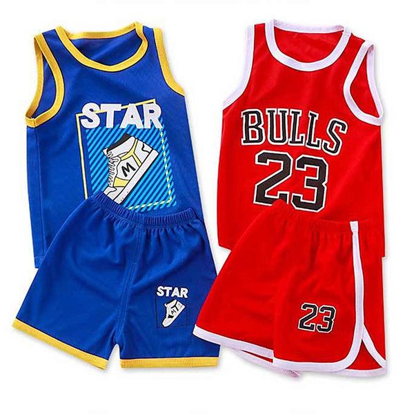 jerseys boys sports basketball clothes suit summer children's fashion leisure letters sleeveless baby vestpants sets kids clothing 2307
jerseys boys sports basketball clothes suit summer children's fashion leisure letters sleeveless baby vestpants sets kids clothing 2307