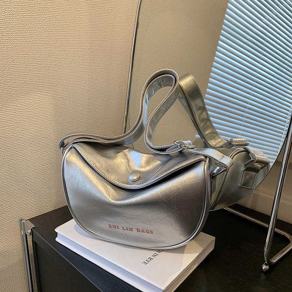 silver premium feel bag women's 2 french texture saddle bag single shoulder bag versatile ins design crossbody bag
silver premium feel bag women's 2 french texture saddle bag single shoulder bag versatile ins design crossbody bag