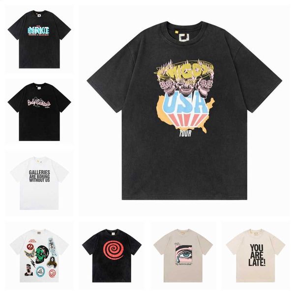 women men's t-shirts designer galleryes depts shirt alphabet print trendy trend basic casual fashion loose short t-shirt half sleeve te, White;black
women men's t-shirts designer galleryes depts shirt alphabet print trendy trend basic casual fashion loose short t-shirt half sleeve te, White;black