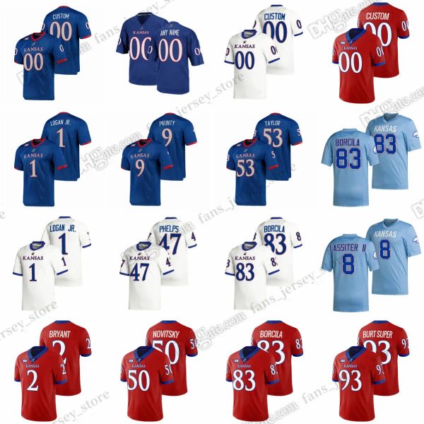 custom ncaa s-6xl college kansas jayhawks football jerseys jacobee torry locklin jalon daniels ethan vasko luke grimm devin neal jacob borci, Black
custom ncaa s-6xl college kansas jayhawks football jerseys jacobee torry locklin jalon daniels ethan vasko luke grimm devin neal jacob borci, Black