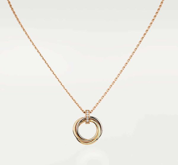 design classic cubic zirconia triple trinity necklace pendant women girls 316l titanium steel wedding designer jewelry collares collier 18k, Silver
design classic cubic zirconia triple trinity necklace pendant women girls 316l titanium steel wedding designer jewelry collares collier 18k, Silver