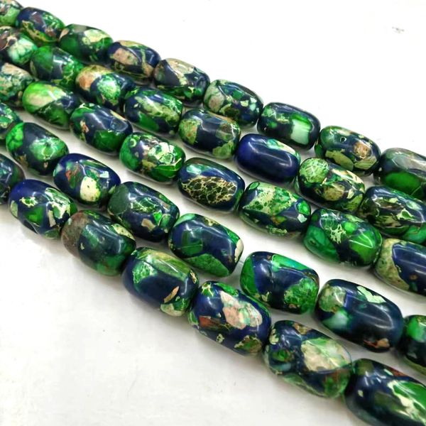 10*14mm natural lapis gold dark green emperor stone beads barrel shape gem stone beads for diy bracelet ,necklace,hairpins,earrings jewelry
10*14mm natural lapis gold dark green emperor stone beads barrel shape gem stone beads for diy bracelet ,necklace,hairpins,earrings jewelry