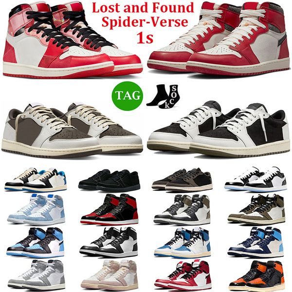 men women 1 high og basketball shoes 1s low black phantom reverse mocha olive spider-verse lost found lucky green unc toe mens trainers spor
men women 1 high og basketball shoes 1s low black phantom reverse mocha olive spider-verse lost found lucky green unc toe mens trainers spor