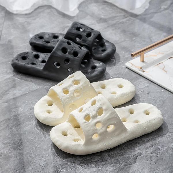 slippers leaking women's summer bathroom bath quick-drying non-slip indoor home simple couple sandals, Black
slippers leaking women's summer bathroom bath quick-drying non-slip indoor home simple couple sandals, Black