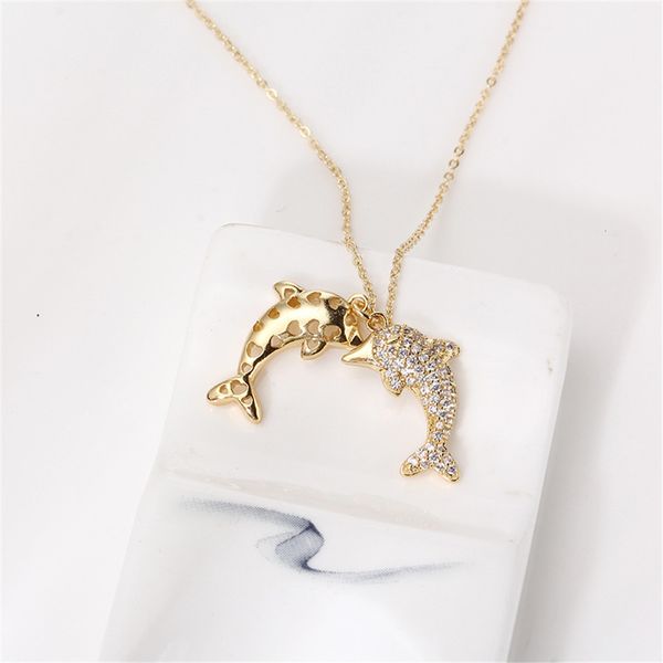pendant necklaces domestically made 14k gold plated dolphin pearl necklace with color retention diy accessories fashionable 230704, Silver
pendant necklaces domestically made 14k gold plated dolphin pearl necklace with color retention diy accessories fashionable 230704, Silver