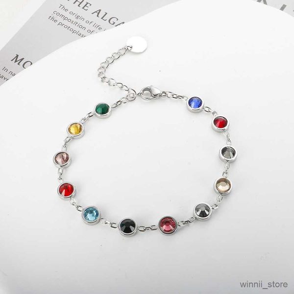 charm bracelets jinhui colorful bejeweled bracelet popularity stainless steel bangle for women birthstones rainbow chain jewelry r230704, Golden;silver
charm bracelets jinhui colorful bejeweled bracelet popularity stainless steel bangle for women birthstones rainbow chain jewelry r230704, Golden;silver