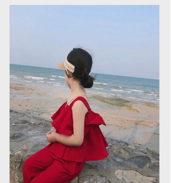kids girl summer red suits children039s suspenders suits girls girls offshoulder t shirtsgirls pants suit set kids cloth8789624, White
kids girl summer red suits children039s suspenders suits girls girls offshoulder t shirtsgirls pants suit set kids cloth8789624, White