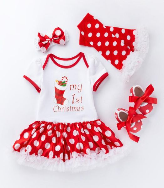 4pcs baby girls clothes newborn clothing set baby boutique clothes christmas outfits for infant girls tutu jumpsuit headband leggi6321016, White
4pcs baby girls clothes newborn clothing set baby boutique clothes christmas outfits for infant girls tutu jumpsuit headband leggi6321016, White