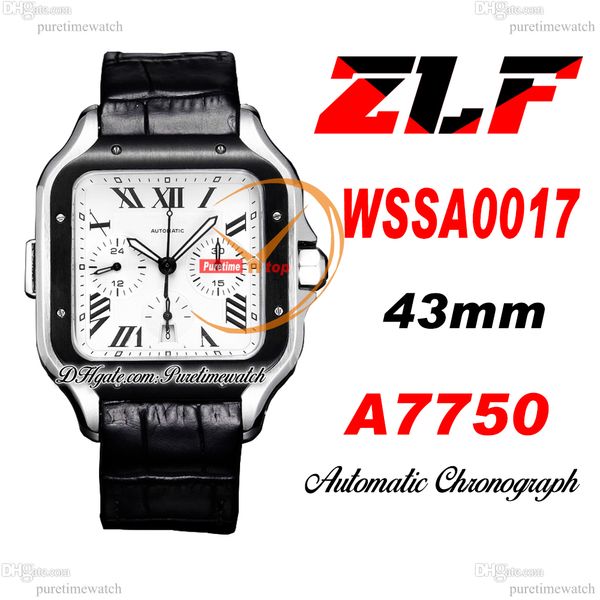 zlf xl wssa0017 eta a7750 automatic chronograph mens watch two tone pvd steel bezel white roman dial black leather super version reloj hombr, Slivery;brown
zlf xl wssa0017 eta a7750 automatic chronograph mens watch two tone pvd steel bezel white roman dial black leather super version reloj hombr, Slivery;brown