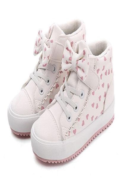 children pu leather shoes girls sneakers high polka dot bow breathable girls boots 2019 new winter fashion kids casual shoes3860864, Black;red
children pu leather shoes girls sneakers high polka dot bow breathable girls boots 2019 new winter fashion kids casual shoes3860864, Black;red
