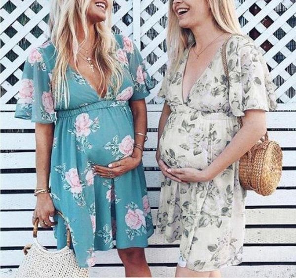 floral print maternity dresses women v neck short sleeve pregnancy clothes v neck floral print maternity sundress pjso3495546, White
floral print maternity dresses women v neck short sleeve pregnancy clothes v neck floral print maternity sundress pjso3495546, White