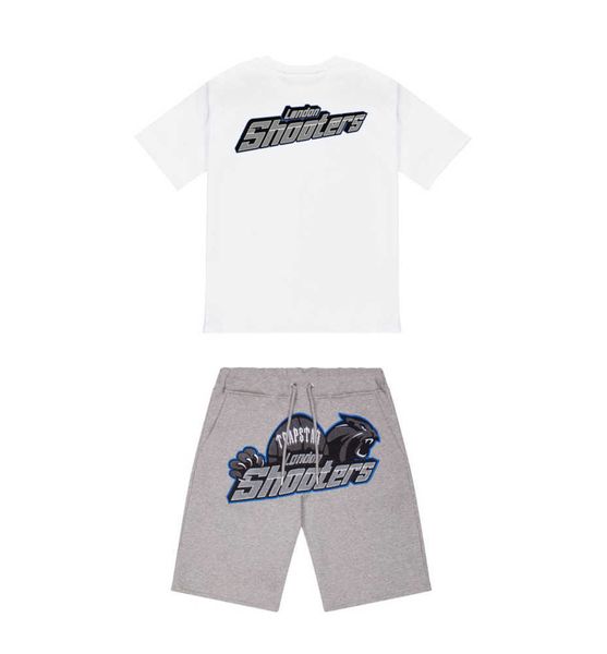 23 new style limited edition trapstar t shirt short sleeve shorts shooter suit london street fashion cotton comfort couple s-3xl, Gray
23 new style limited edition trapstar t shirt short sleeve shorts shooter suit london street fashion cotton comfort couple s-3xl, Gray