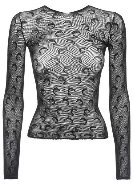 printed moon transparent mesh t shirts women o-neck long sleeve slim basic casual female spring, White
printed moon transparent mesh t shirts women o-neck long sleeve slim basic casual female spring, White
