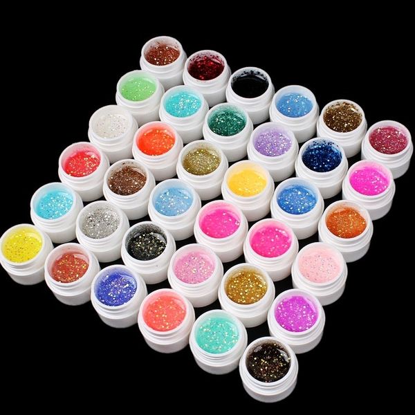 false nails 36 colors soak off led uv gel nail polish paint kit cover color glitter for art design 230704, Red;gold
false nails 36 colors soak off led uv gel nail polish paint kit cover color glitter for art design 230704, Red;gold