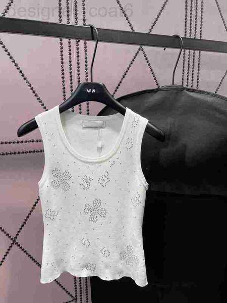 women's tanks & camis designer 23ss womens clothing vest tank camisole vests womens round neck chest stick drill solid color knitted ve, White
women's tanks & camis designer 23ss womens clothing vest tank camisole vests womens round neck chest stick drill solid color knitted ve, White