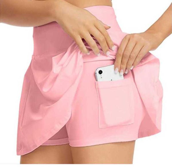 yoga luluwomen pleated skirt knee above length pocket shorts inside tennis biker golf badminton beach running fitness sports skirt gym cloth, Black
yoga luluwomen pleated skirt knee above length pocket shorts inside tennis biker golf badminton beach running fitness sports skirt gym cloth, Black